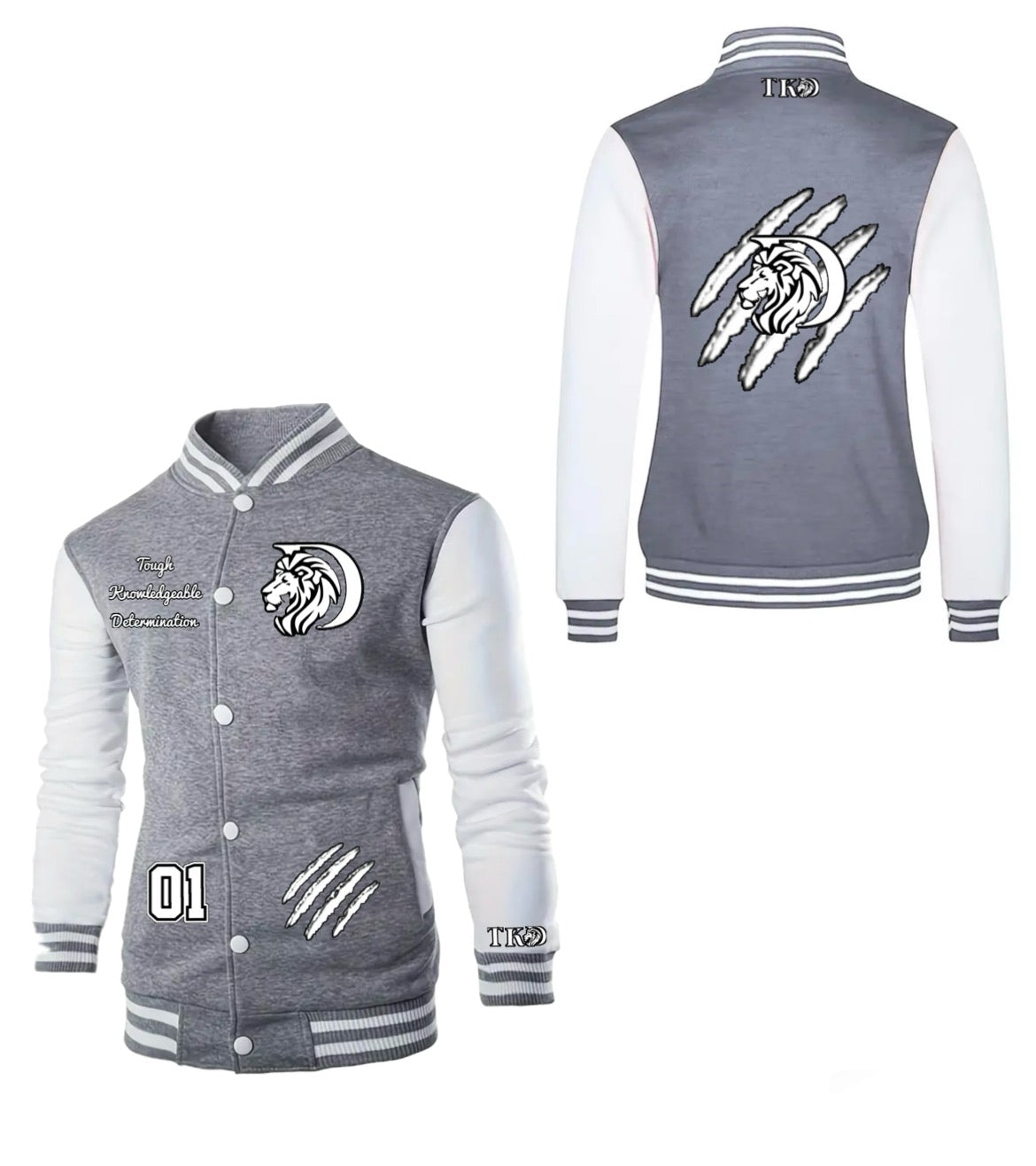 TKD Sweatshirt Varsity Jacket